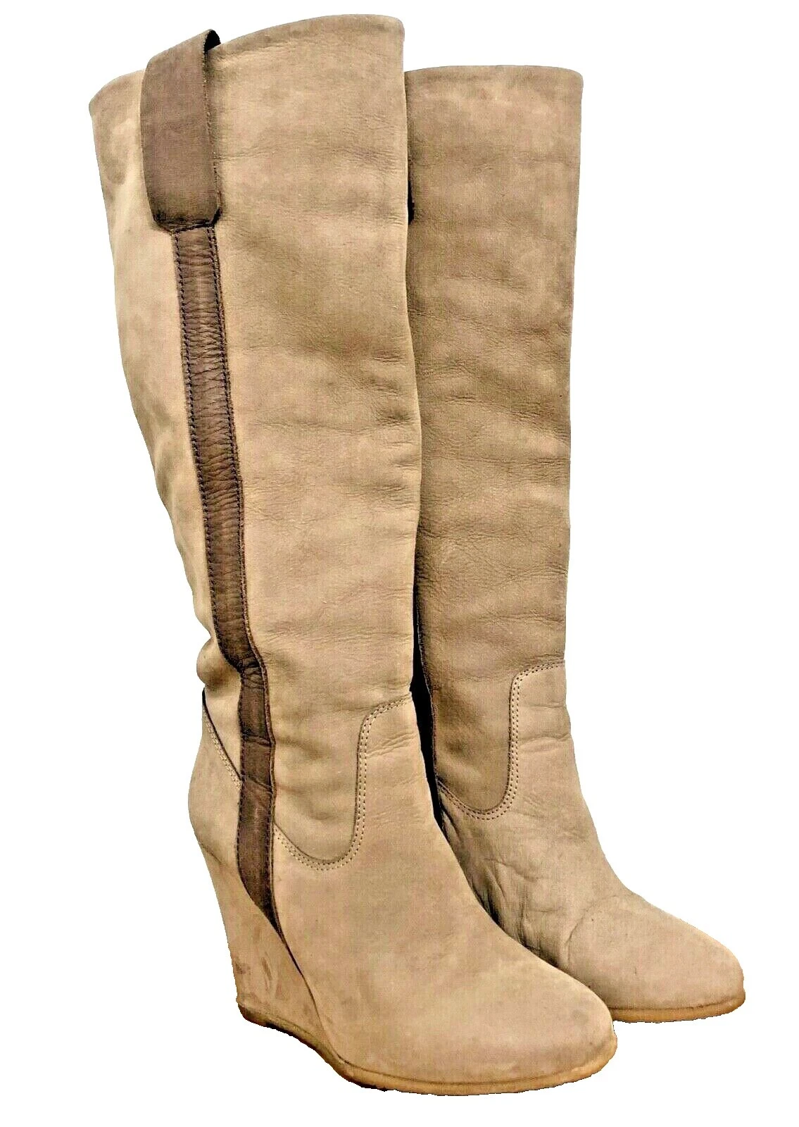 Zara Striped Boots for Women