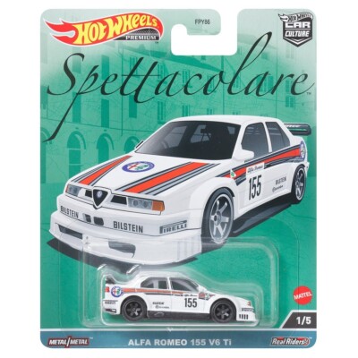 2023 Hot Wheels 1:64 Car Culture Spettacolare Alfa Romero 155 V6