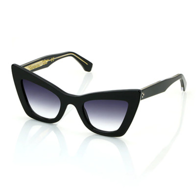 Sonnenbrillen Monokol MK218 C1Y 50 23 145 Black Grey Gradient Lens 100% Authenti