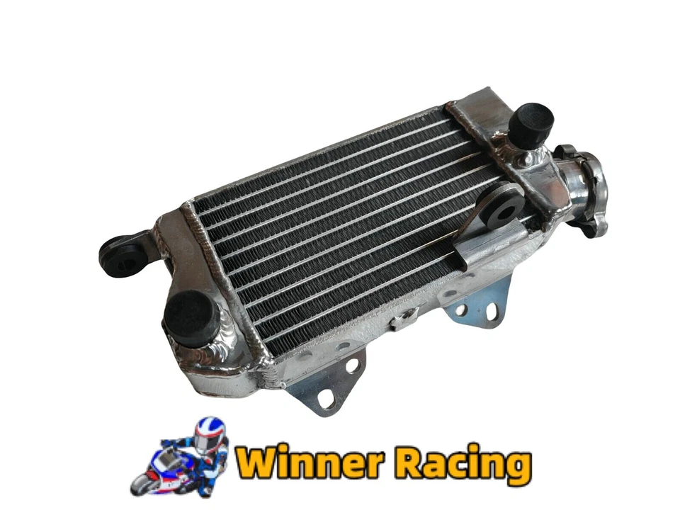 Radiador de aluminio + mangueras de silicona aptas para Suzuki RM60 2003 Foto 4 de 4