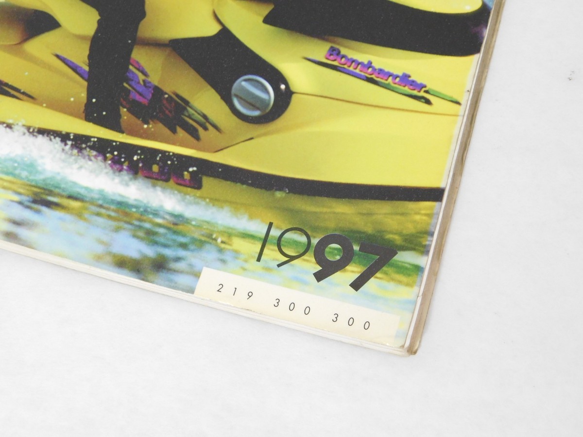 1997 Genuine SeaDoo Jet Ski 5882 HX Factory Parts Catalog