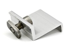 30,32,35,40,45 od. 50 mm Endklemme Solar Photovoltaik Alu Befestigung Montage