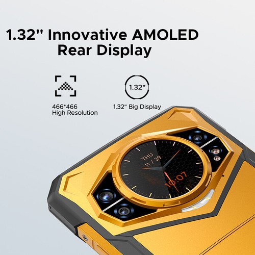 Telefono DOOGEE S200 X 5G IP68 6,72" AMOLED display posteriore 512 GB 120 Hz 50 MP 10100 mAh - Foto 6 di 18