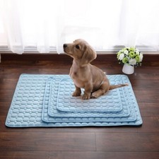 NEW 28/40/60Pet Cooling Mat Ice Silk Mat Summ...