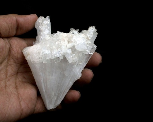 Natural SCOLECITE Apophyllite Minerals India #G 1334 - Picture 5 of 5
