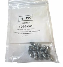 New 1095K41 Grease Fitting PKG OF 10   MADE IN USA    Fast Shipping  