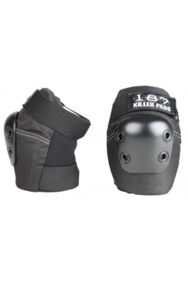 187 Killer Pads Slim Elbow Pads Black