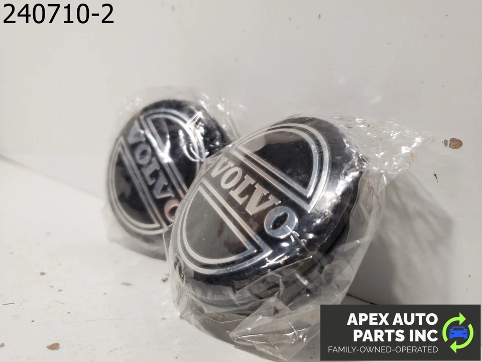 Tampas centrais Volvo XC90 2,9L fabricante de equipamento original 2005 conjunto de 2 calotas de roda 30666913 - Imagem 2 de 4