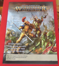 Games Workshop Getting Started With Age of Sigmar Warhammer Collect Book New GW