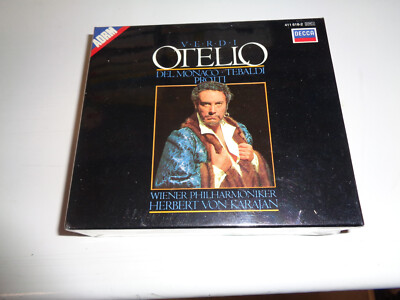 CD  Verdi Otello by Herbert von Karajan / Wiener Philharmoniker Mario del Monaco