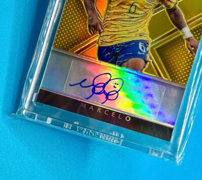 15-16シーズン　マルセロ 2015-16 Panini Select Marcelo Auto /10 SSP Gold Prizm Brazil