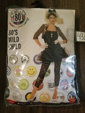 RR Adult 80s Wild Child Halloween Costume Size L