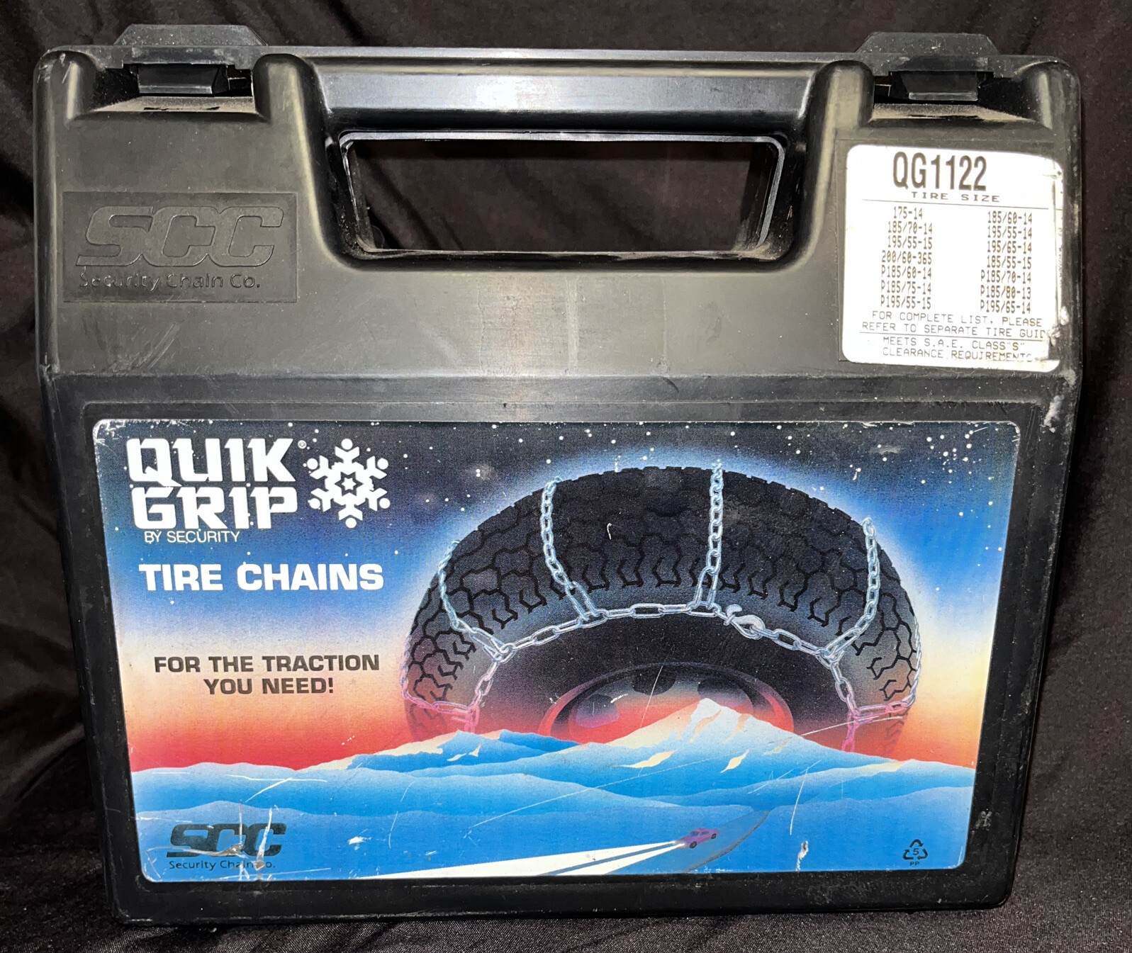 Tire Chains QuikGrip By Security Qg1122 eBay