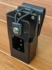 Kenwood™ NX-3200/3220/3300/3320 6Key 57L Lthr Case/svel B/L D-rings Caseguys