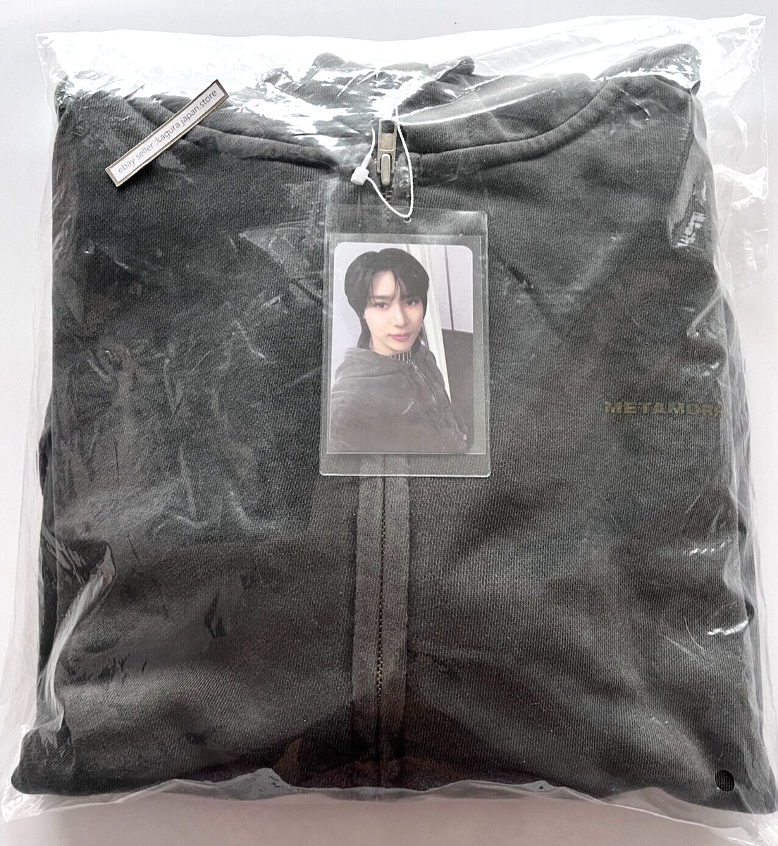 SHINee TAEMIN SOLO CONCERT METAMORPH ZIP-UP HOODIE + PHOTOCARD 1PC