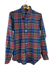 Ralph Lauren Polo Men Classic Fit Plaid Performance Flannel Long Sleeve Shirt S