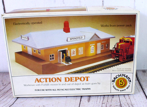 HO VINTAGE BACHMANN 1432 DEPÓSITO DE ACCIÓN ACCESORIO ESTACIÓN DEPÓSITO | Zustand: Used