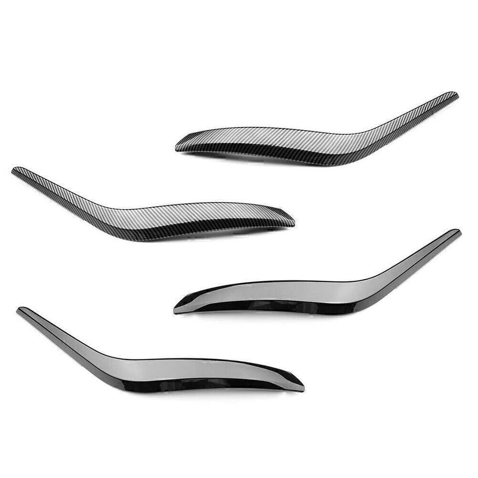 1 pair For BMW X1 E84 Inner Door Panel Handle Pull Trim Cover ABS