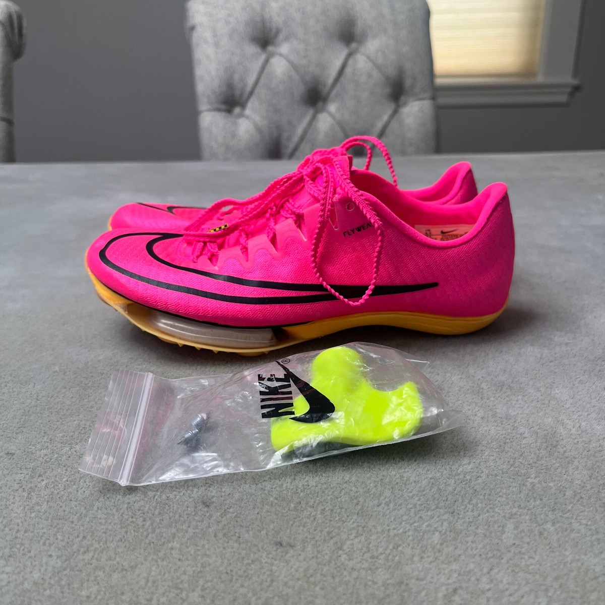 Nike Air Zoom Maxfly Hyper Pink Orange DH5359-600 Men's Size Nike Air Zoom Maxfly Hyper Pink Orange DH5359-600 Men's Size
