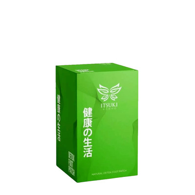 Original ITSUKI KENKO Herbal Detox Foot Pads Health 50Pcs Cleansing Patch 1x Box