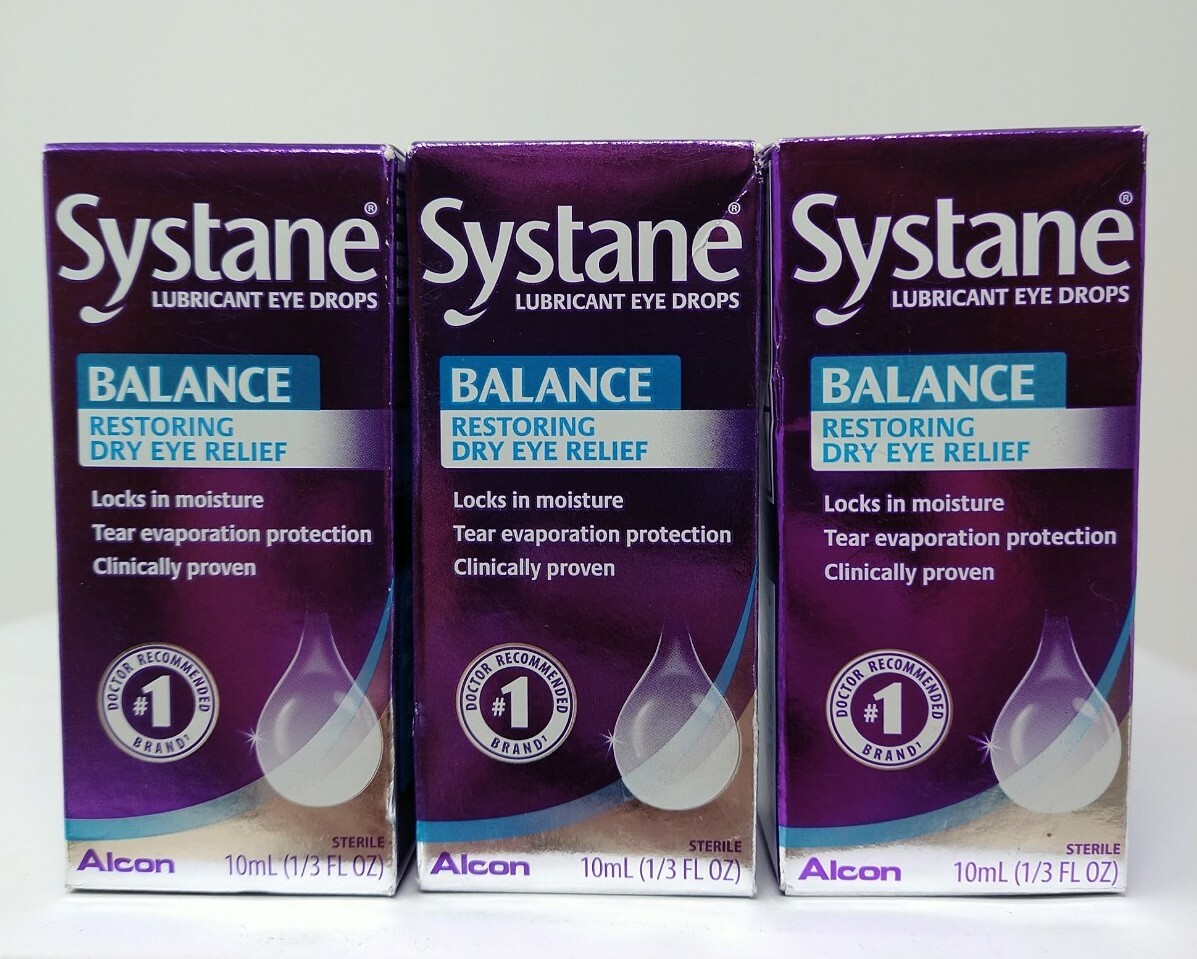 3 Pack, Systane Balance Restorating Dry Eye Relief (10 mL) Exp 05/23+,  #3029 300651433029 | eBay