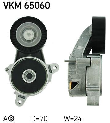 SKF VKM 65060 Spannrolle, Keilrippenriemen FüR Chrysler Dodge Jeep Mitsubishi-image