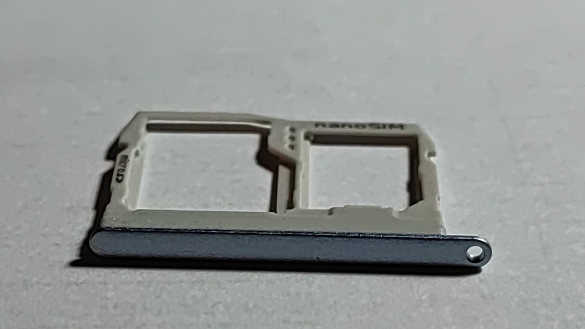 Compatibile Per LG G6 – Vassoio Porta Nano SIM + Micro SD In Argento, Sostituzione Slot Tray Per H870/H871/H872