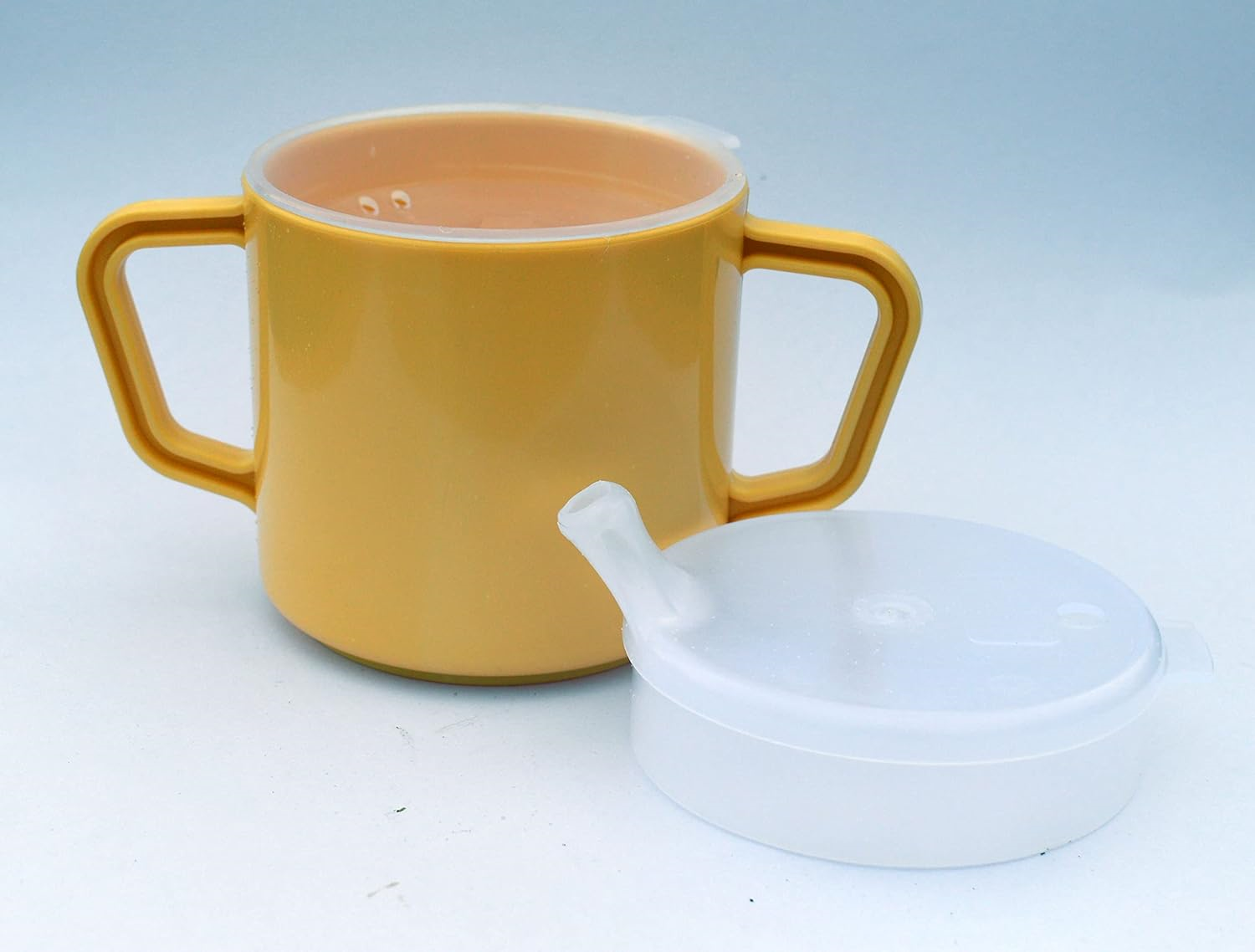 Henleys Drinking Cup/Beaker/Mug/Sippy 260ml Cup for Disabled Adults. Easy Grip