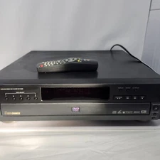 Hitachi DVC605U DVD CD Video 5 Disc Carousel Changer Player With Remote Tested