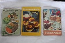 DDR Kochbuch Verlag für Die Frau 3 Stück Wir Kochen Gut Rezepte