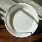 Vintage Pyrex Milk Glass Pie Plate Baking Pan #209 9-1/2” Diameter Ovenware USA