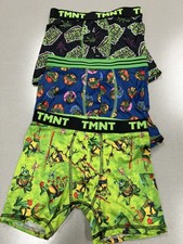 Teenage Mutant Ninja Turtles Boys Size 8 Medium Boxer Briefs
