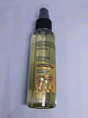 ADVANCE TECHNIQUES BY AVON ILLUMINATING PFLEGE SPRAY FÜR MAXIMALEN GLANZ.