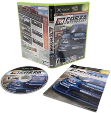 Xbox Original Forza Motorsport Complete w/ Game, Case & Manual Tested Works!