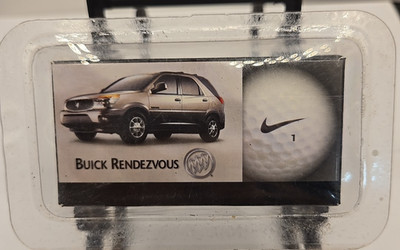  Nike x Buick Rendezvous Golf Balls Vintage - Factory Sealed
