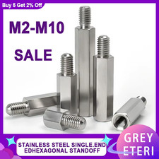 304 Stainless Steel PCB Standoff Hex Spacer M2-M10 Male Female UK