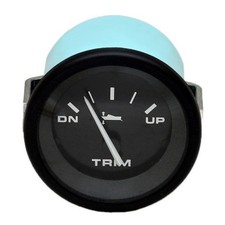 Teleflex Boat Trim Gauge 59648 | Lund Yamaha 2 Inch Black