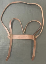 Pendleton Brown Leather Adjustable Blanket Picnic Carrier Holder Caddy Strap