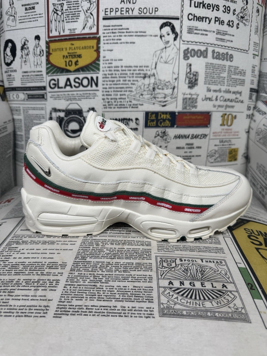 Nike Air Max 95 x Undefeated Sail IB4453-100 Men Size 10 | eBay