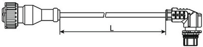 WABCO EBS-Verbindungskabel 4498110800   315 x 309 x 45