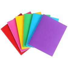 Tamaki 6 Pack Colorful Blank Books for kids Green,Purple,Red,Rose Pink,White