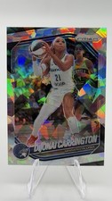 2025 Panini Prizm WNBA - DiJonai Carrington #9 Ice Prizm