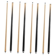 Pool Cue Sticks   42"/48"/58" Billiard Cues with 13mm Leather Tip 48" set of 4