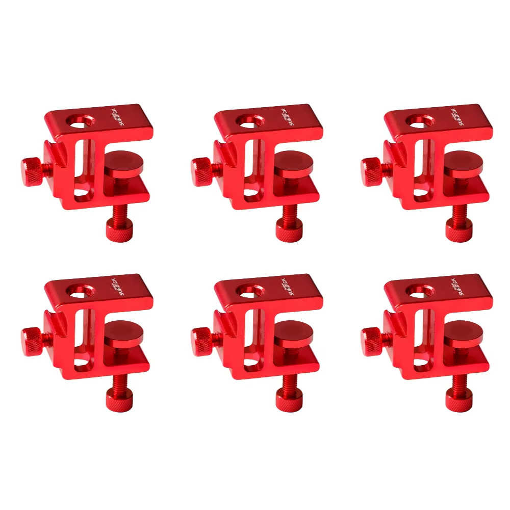 6Pcs Red