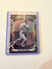 2021 Panini Chronicles - Obsidian - Electric Etch Red #25 - Cody Bellinger /25