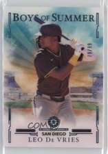 2025 Panini Boys of Summer Blue 79/99 Leo De Vries #60 19n6