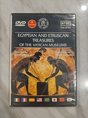 Egyptian And Etruscan Treasures Of Vatican Museums DVD Rare NTSC 8 Languages New