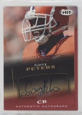 2015 Sage Hit Red Garry Peters #A100 Auto 05ks