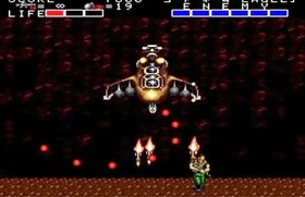 Rare PC Engine Rogue Combat Unit Bloody Wolf Japan Region