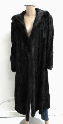 Astrakhan Vintage Long Black